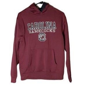 Carolina Gamecocks Youth Large (16-18) Red Pullover Hoodie Sweatshirt Co…